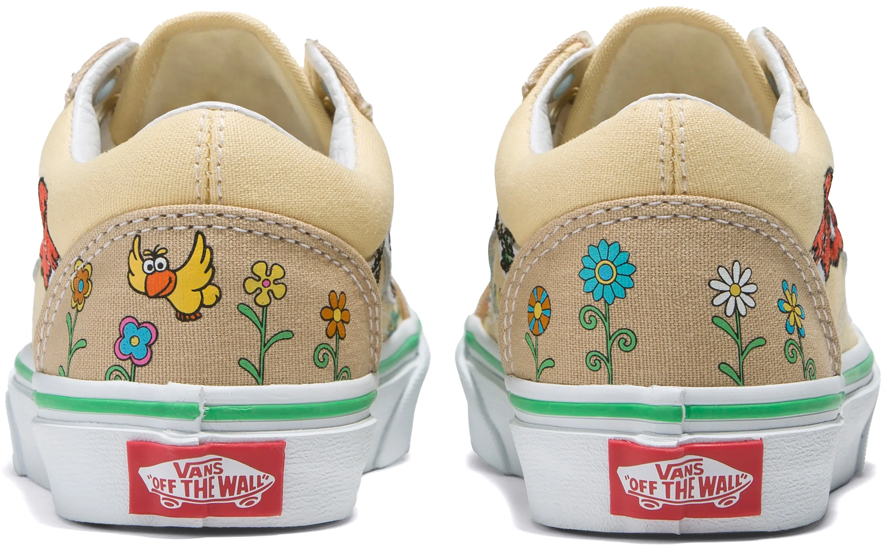 Vans Sesame Street Kids Old Skool Natural