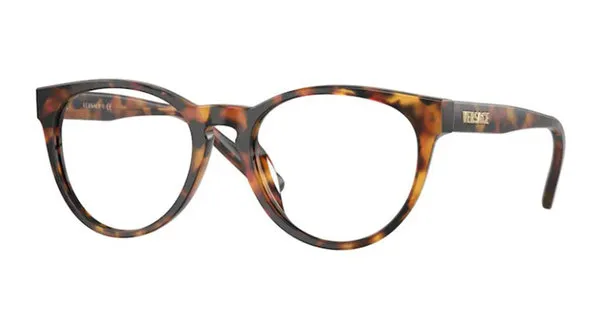 Versace VK3321U 5119 Eyeglasses Kids Havana Full Rim Round Shape 48-17-130