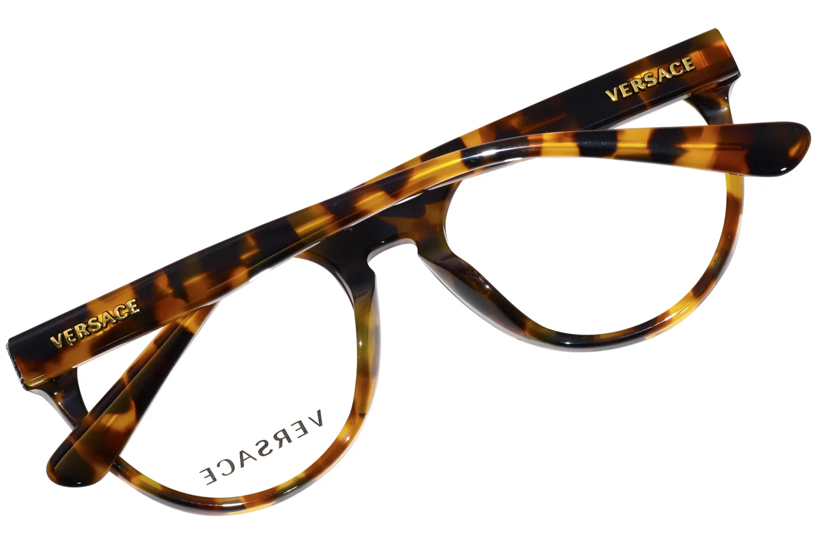 Versace VK3321U 5119 Eyeglasses Kids Havana Full Rim Round Shape 48-17-130