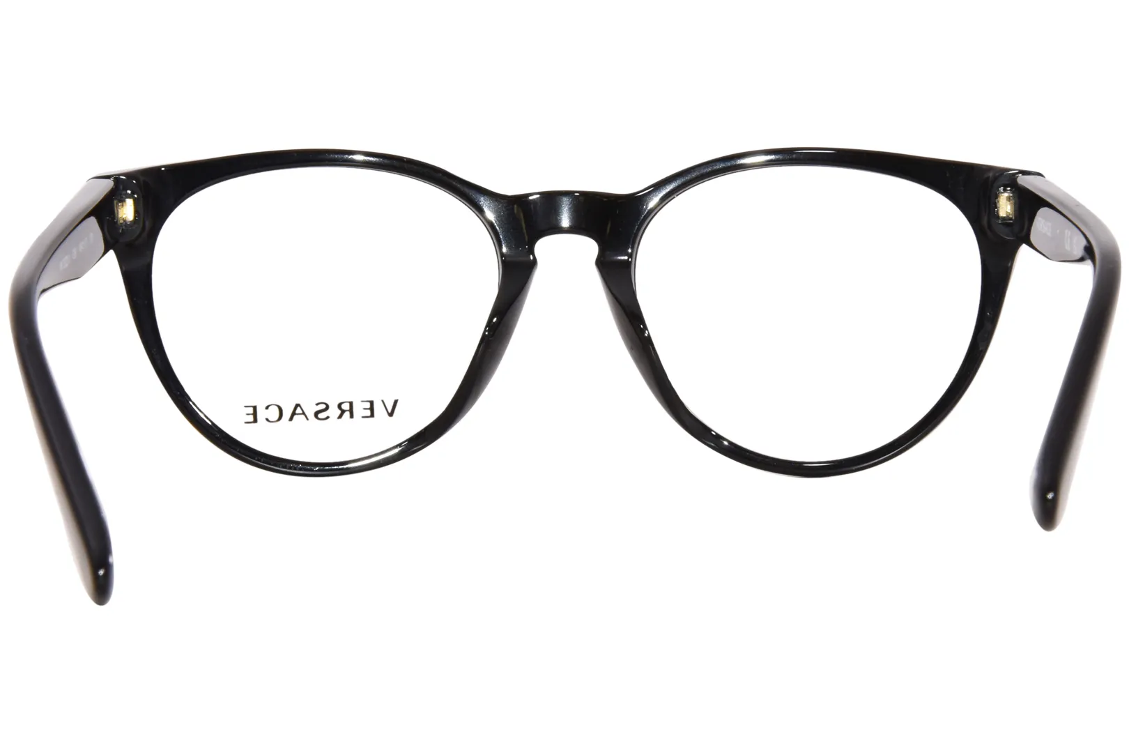 Versace VK3321U GB1 Eyeglasses Kids Black Full Rim Round Shape 46-17-130