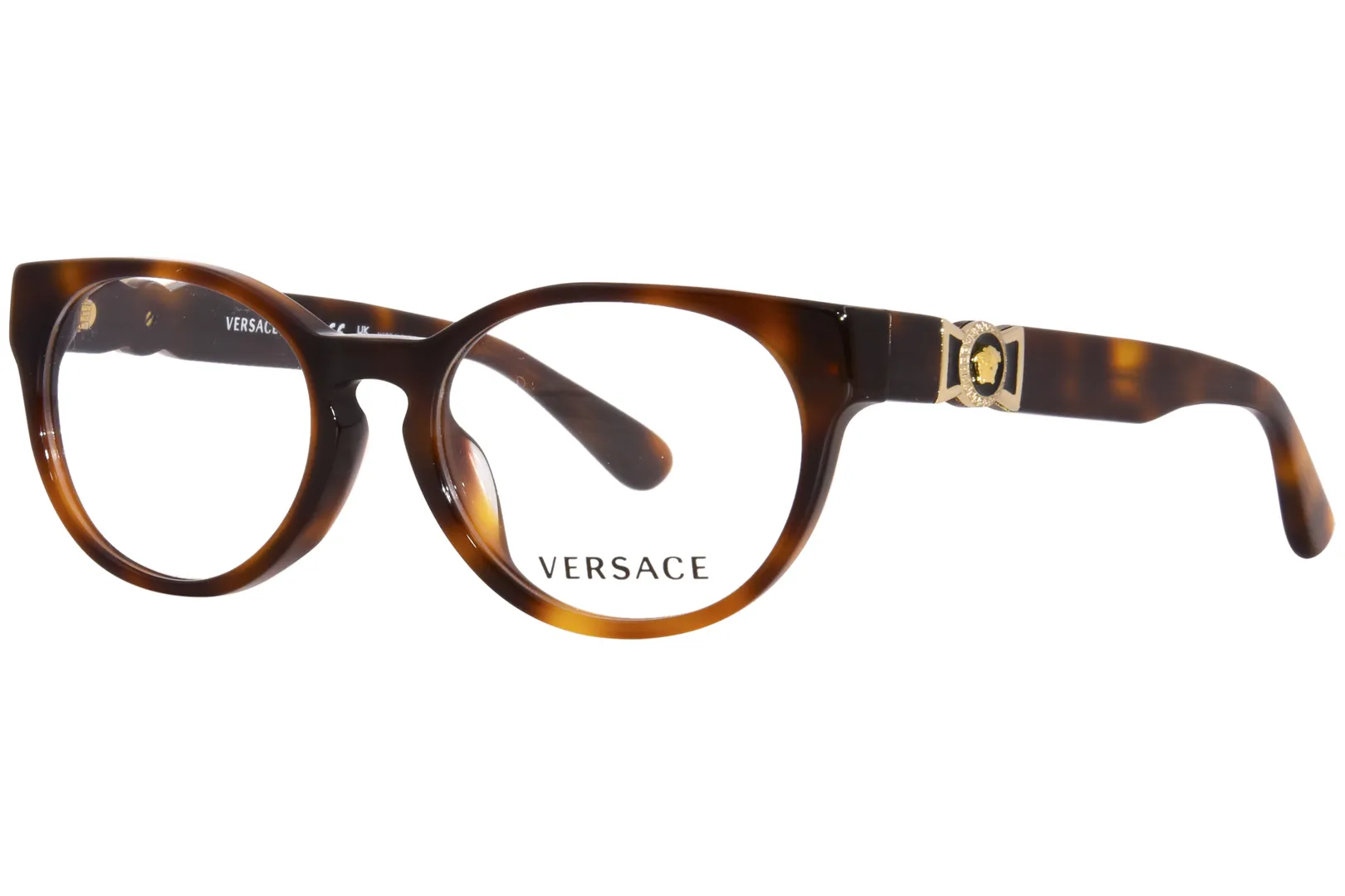 Versace VK3323U 5217 Eyeglasses Kids Girl's Havana Full Rim 47-16-130