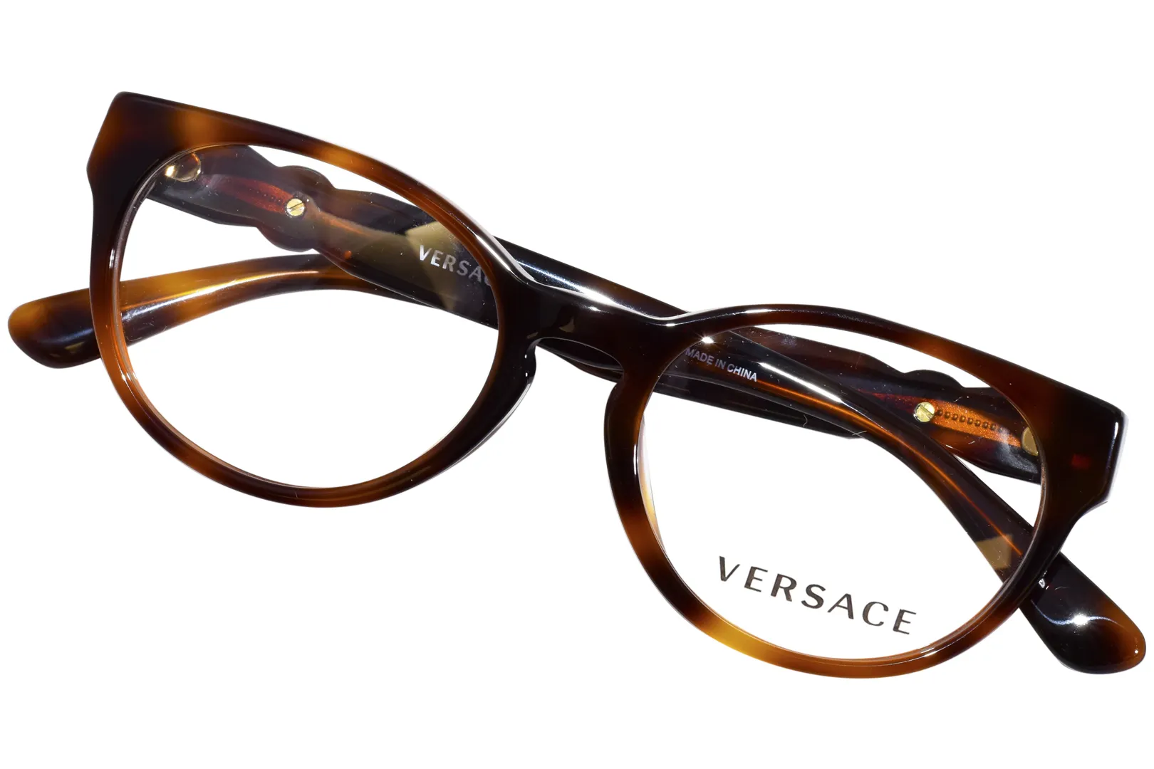 Versace VK3323U 5217 Eyeglasses Kids Girl's Havana Full Rim 47-16-130