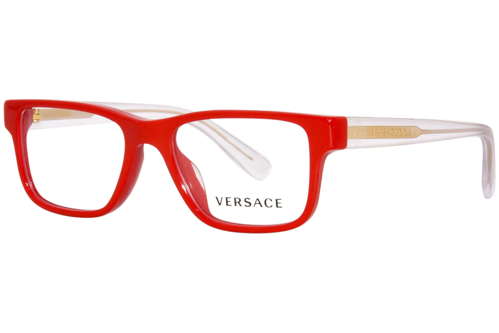 Versace VK3324U 5065 Eyeglasses Kids Boy's Red Full Rim 47-15-130