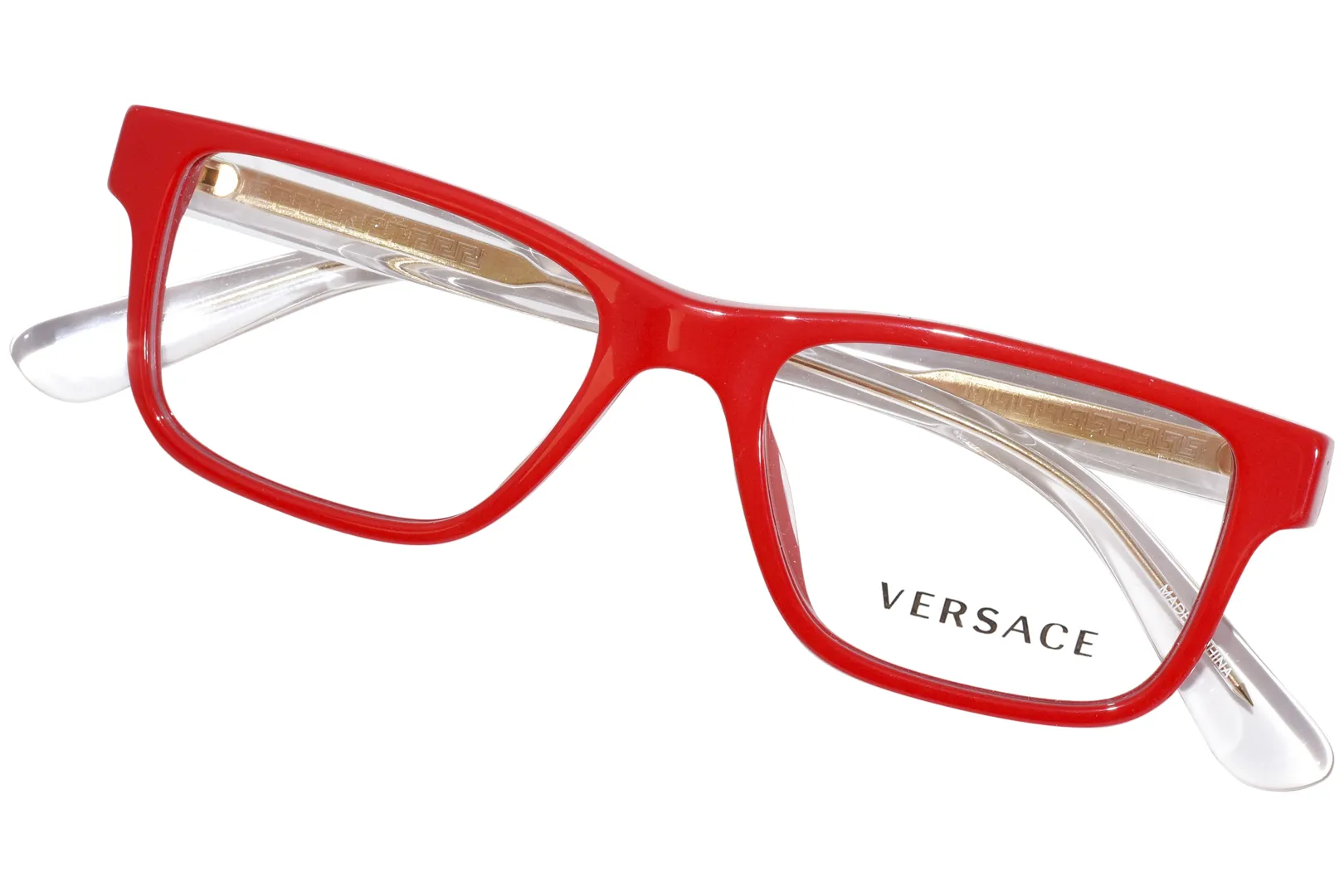 Versace VK3324U 5065 Eyeglasses Kids Boy's Red Full Rim 47-15-130