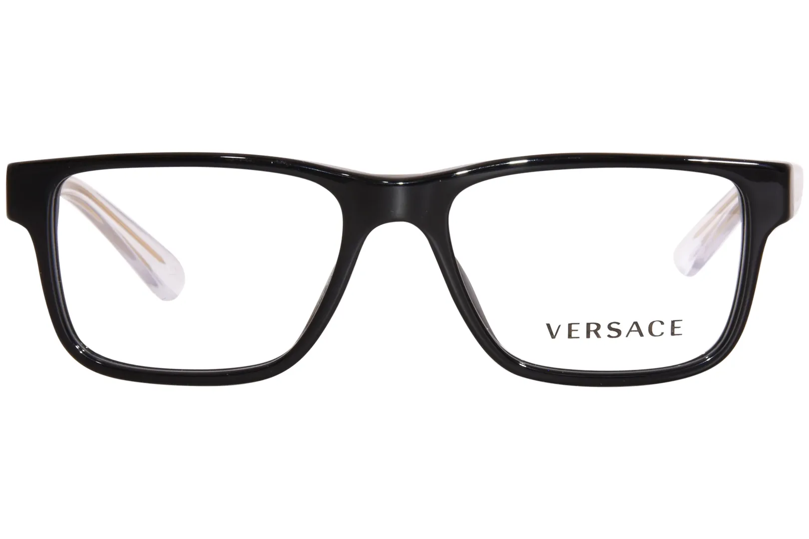 Versace VK3324U GB1 Eyeglasses Kids Boy's Havana Full Rim 45-15-130