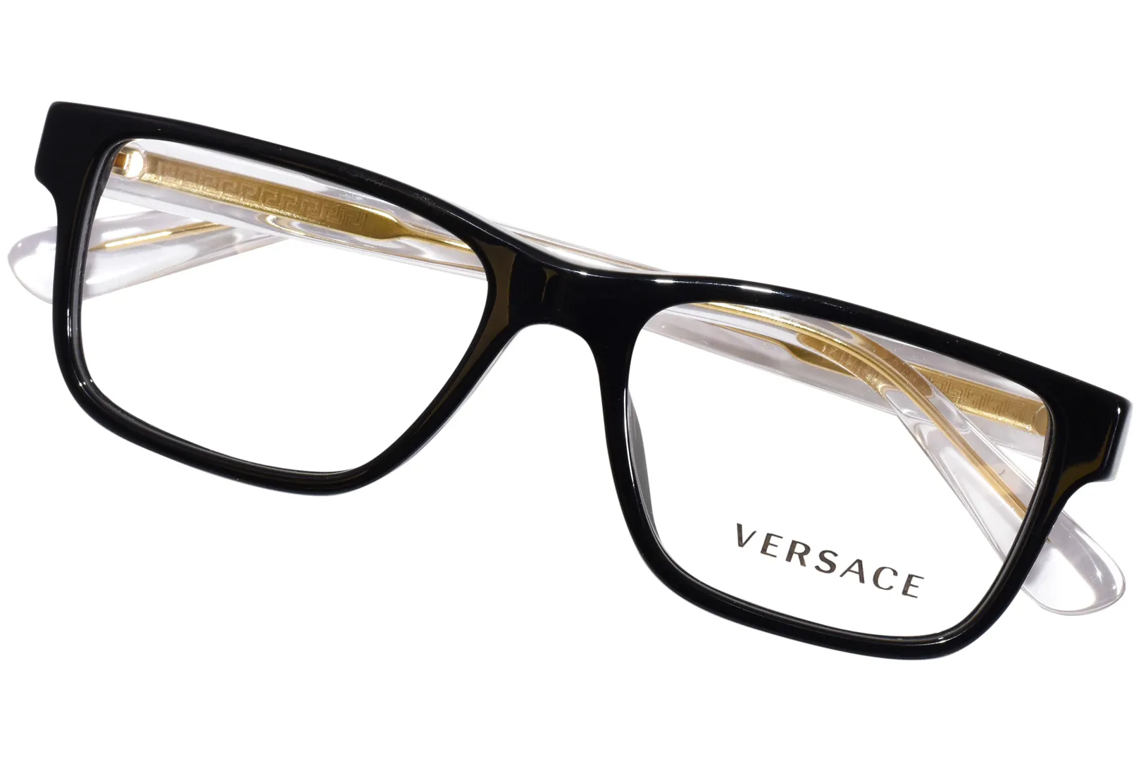 Versace VK3324U GB1 Eyeglasses Kids Boy's Havana Full Rim 45-15-130