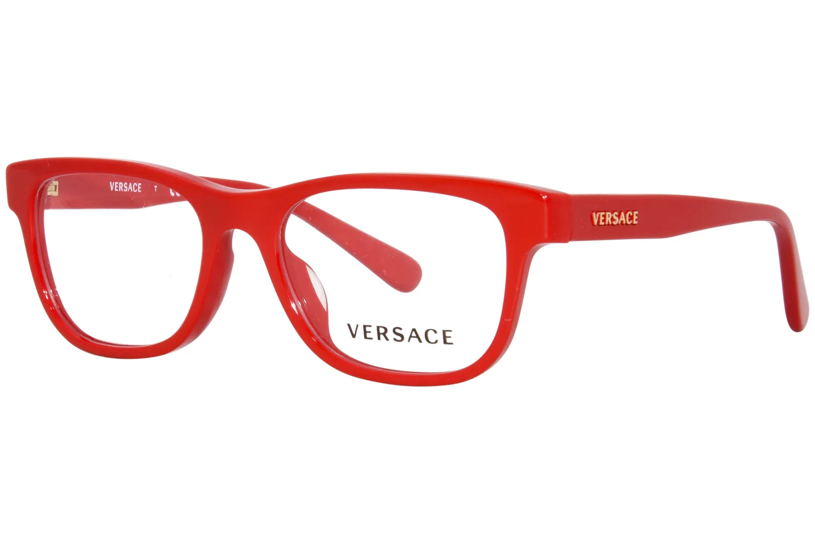 Versace VK3325U 5065 Eyeglasses Kids Red Full Rim Square Shape 47-16-130