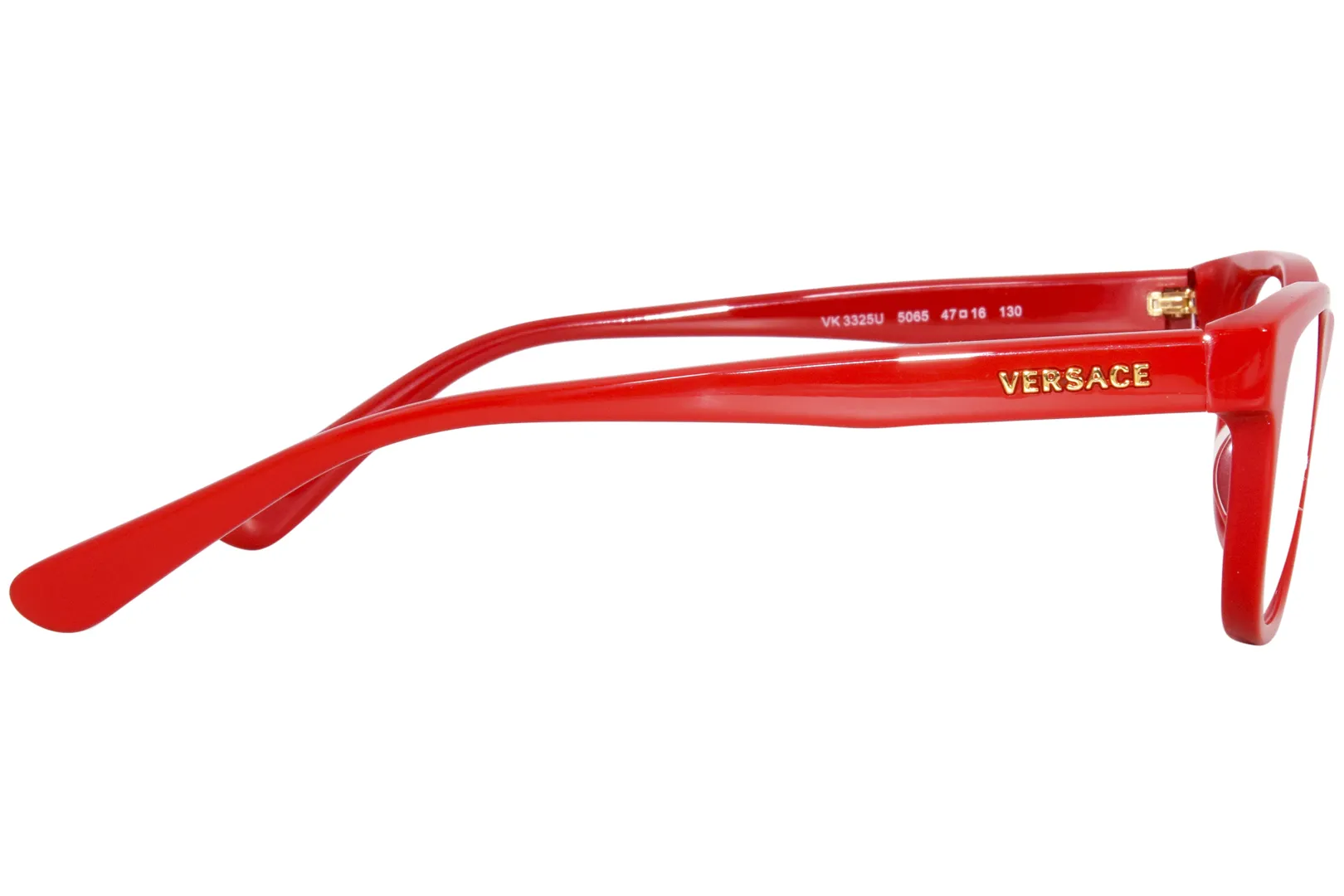 Versace VK3325U 5065 Eyeglasses Kids Red Full Rim Square Shape 47-16-130