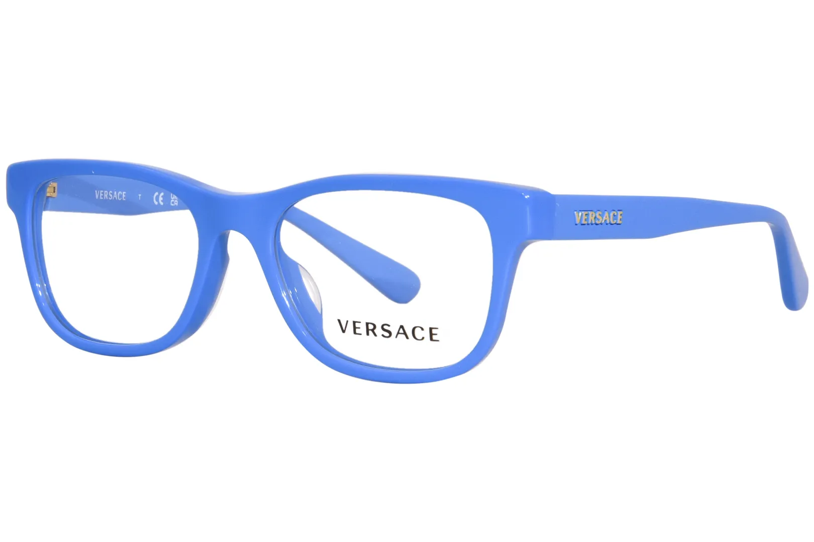 Versace VK3325U 5379 Eyeglasses Kids Blue Full Rim Square Shape 45-16-130