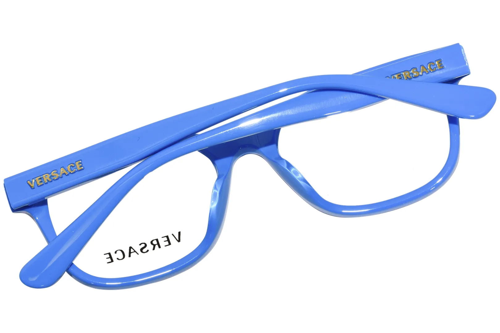 Versace VK3325U 5379 Eyeglasses Kids Blue Full Rim Square Shape 45-16-130