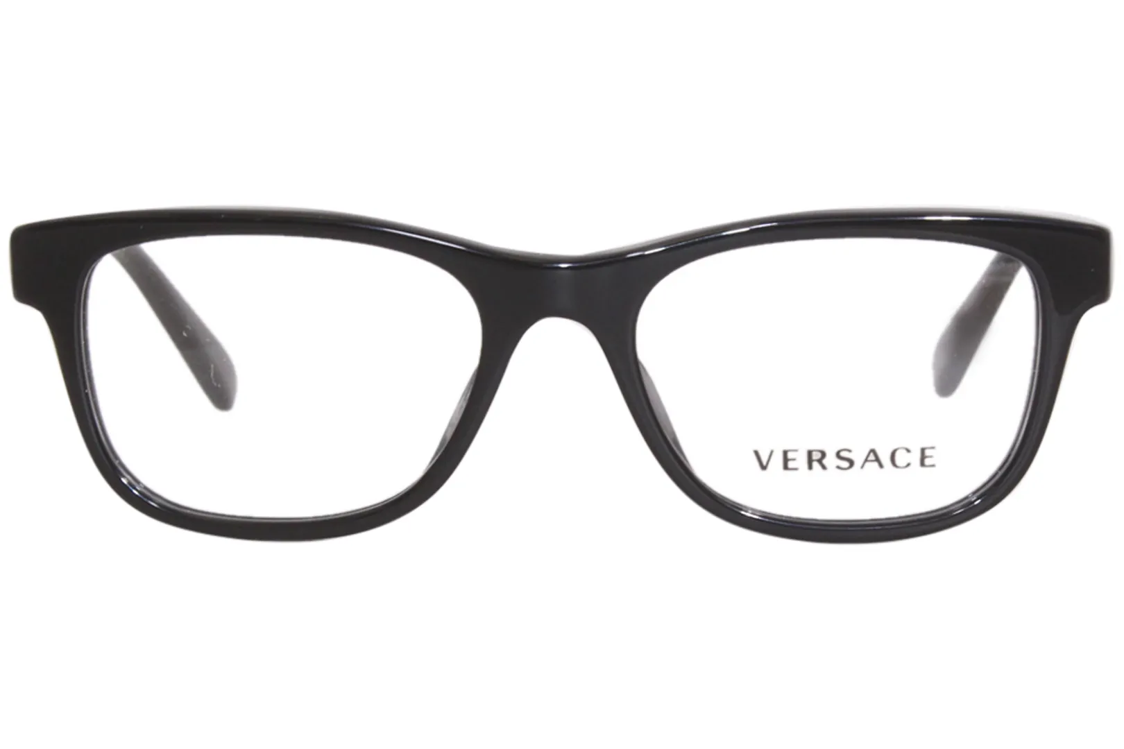 Versace VK3325U GB1 Eyeglasses Kids Black Full Rim Square Shape 47-16-130