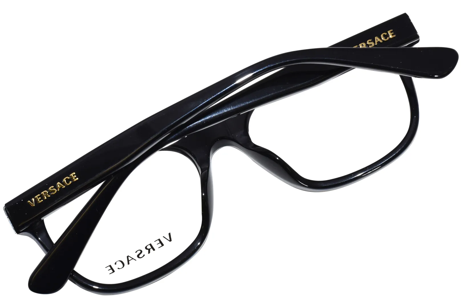 Versace VK3325U GB1 Eyeglasses Kids Black Full Rim Square Shape 47-16-130