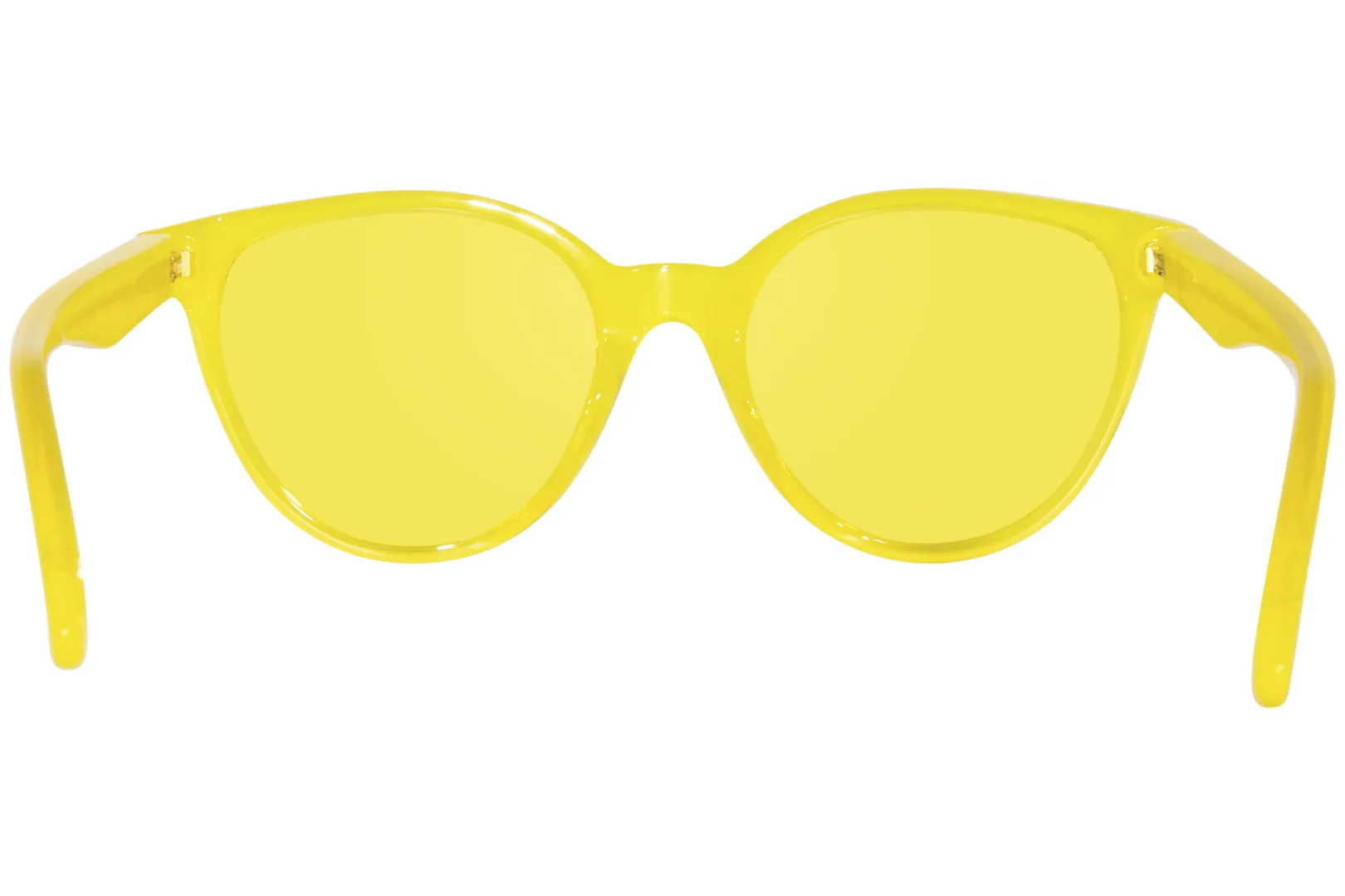 Versace VK4427U 5374C9 Sunglasses Youth Kids Girl's Transparent Fluo Yellow/Red