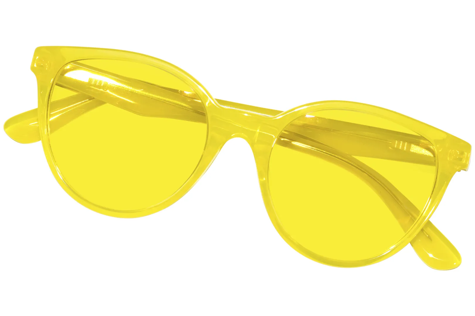 Versace VK4427U 5374C9 Sunglasses Youth Kids Girl's Transparent Fluo Yellow/Red