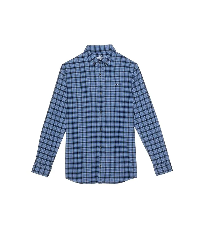 Vineyard Vines Children Flannel Check Shirt (Toddler/Little Children/Big Children)