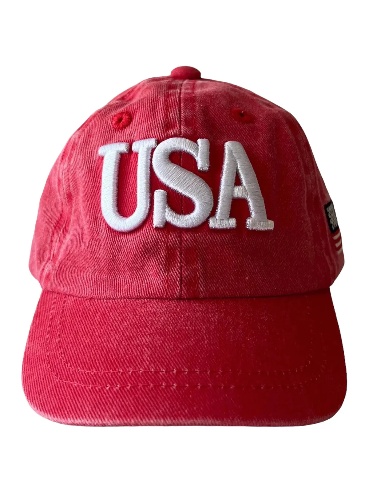 Children's Red Baseball Cap