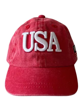 Children's Red Baseball Cap