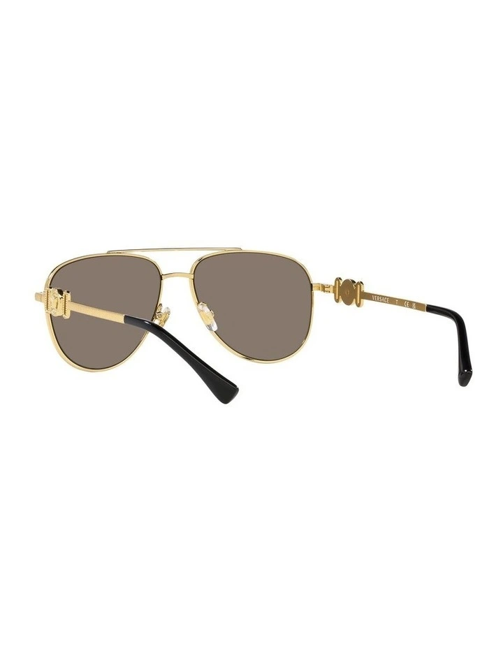 VK2002 Kids Sunglasses in Gold