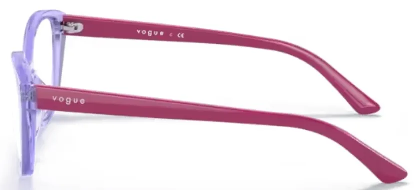 Vogue VY2010 Eyeglasses Youth Kids Full Rim Butterfly Shape