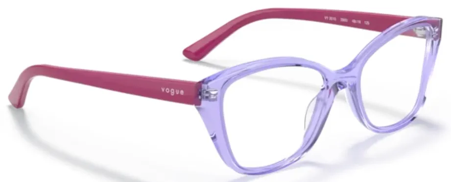 Vogue VY2010 Eyeglasses Youth Kids Full Rim Butterfly Shape