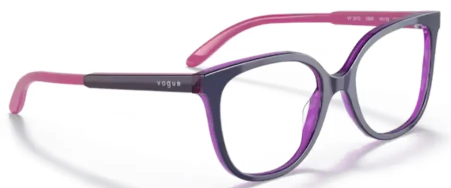 Vogue VY2012 Eyeglasses Youth Kids Full Rim Square Shape