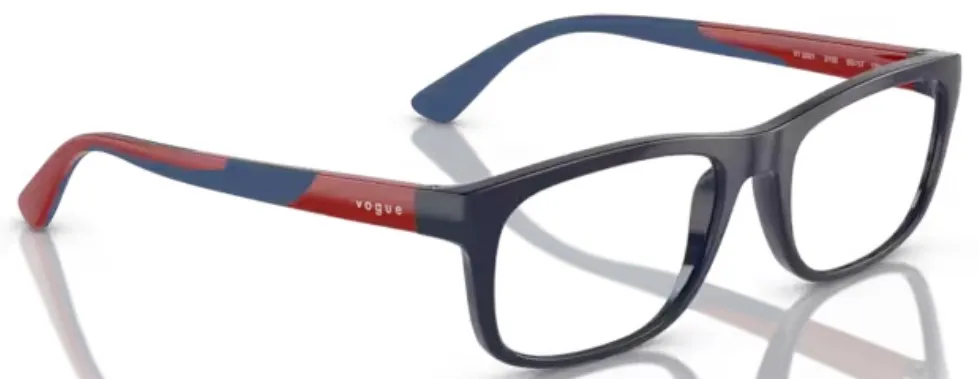 Vogue VY2021 Eyeglasses Youth Kids Boy's Full Rim Rectangle Shape