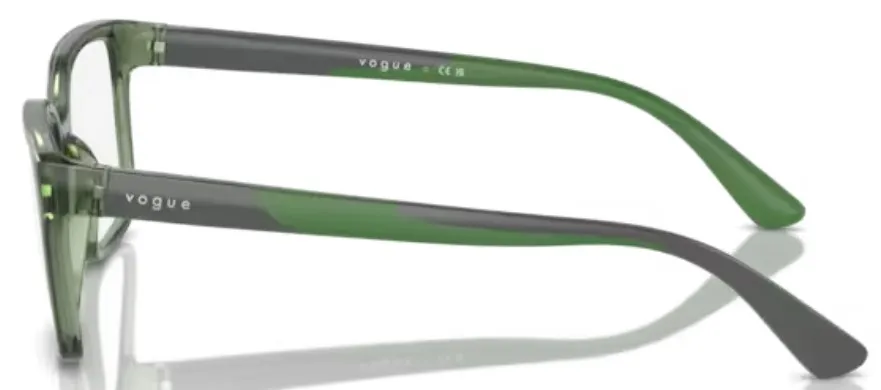 Vogue VY2026 Eyeglasses Youth Kids Boy's Full Rim Rectangle Shape