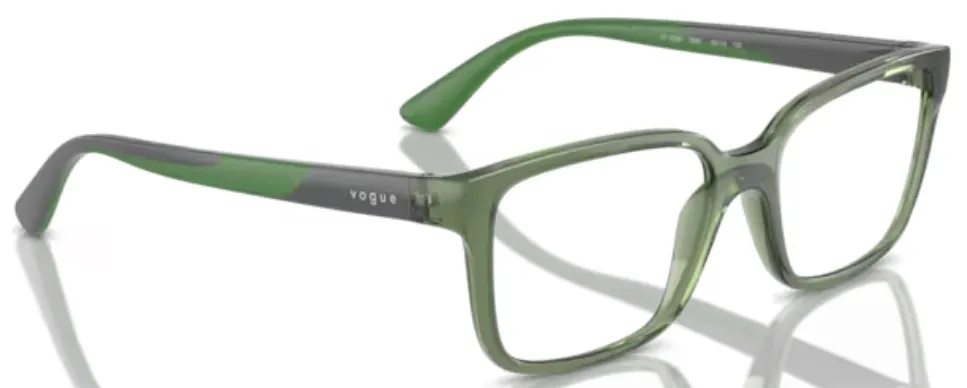 Vogue VY2026 Eyeglasses Youth Kids Boy's Full Rim Rectangle Shape