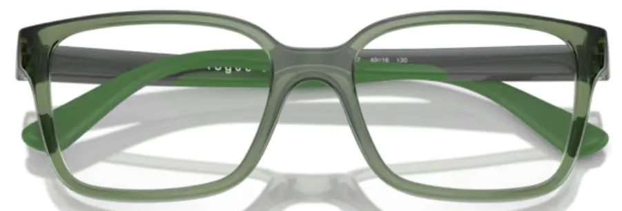 Vogue VY2026 Eyeglasses Youth Kids Boy's Full Rim Rectangle Shape