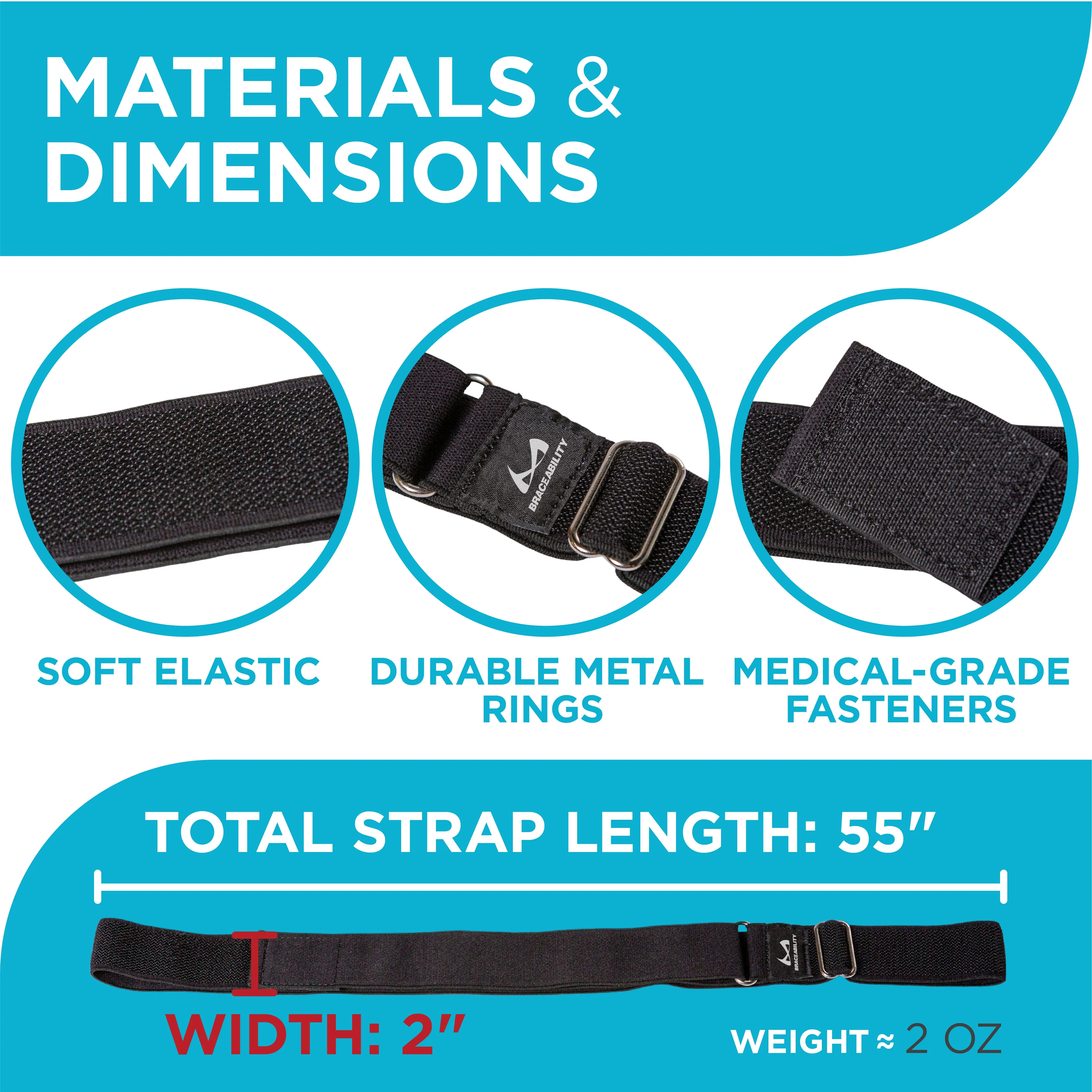 Waterproof Arm Sling | Comfortable Right or Left Universal Shoulder Support for Adults & Kids