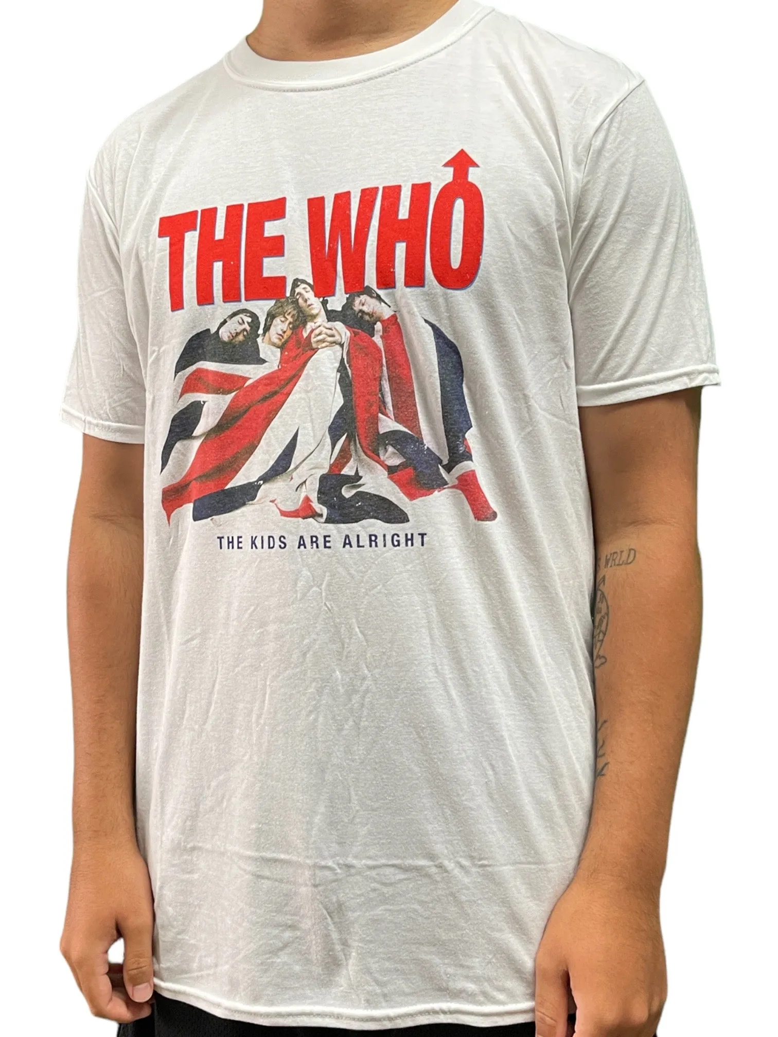 Who The - The Kids Are Alright Vintage USA Official Unisex T-Shirt in Various Sizes