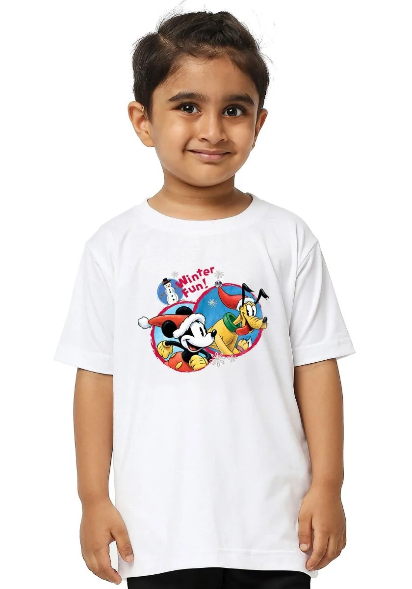 Winter Fun Kids T-Shirt