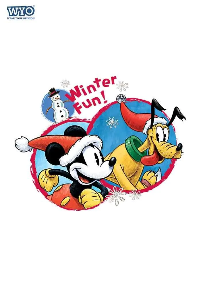 Winter Fun Kids T-Shirt