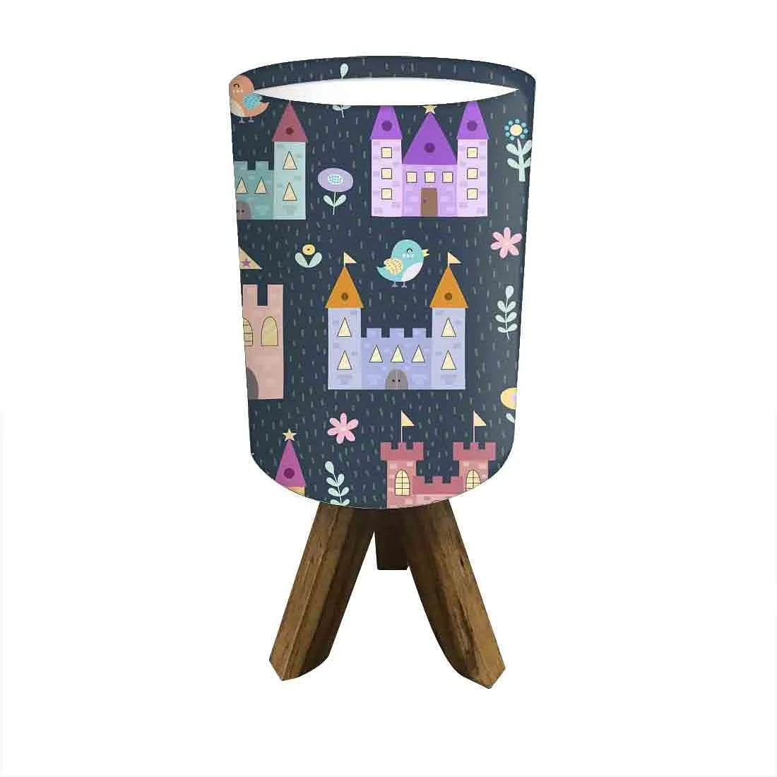 Wooden Lamp Table For Kids -Palace