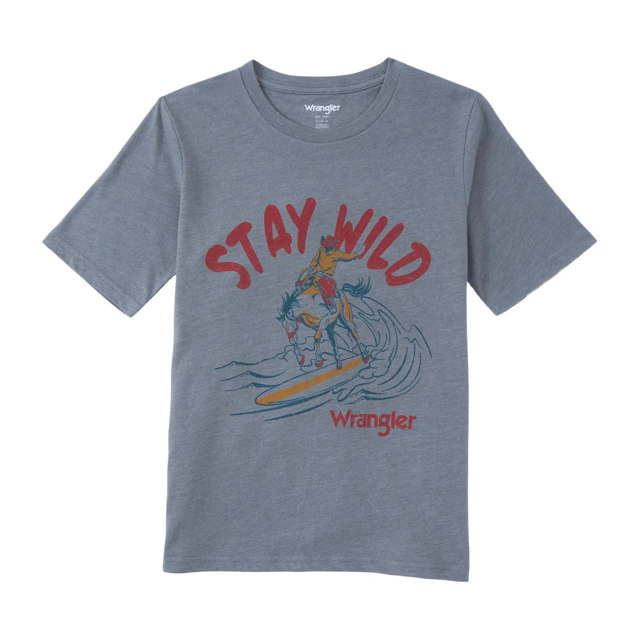 Kid's Stay Wild T-Shirt by Wrangler