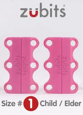 ZUBITS SIZE #1 FOR KIDS / ELDERS / SOME ADULTS-PINK